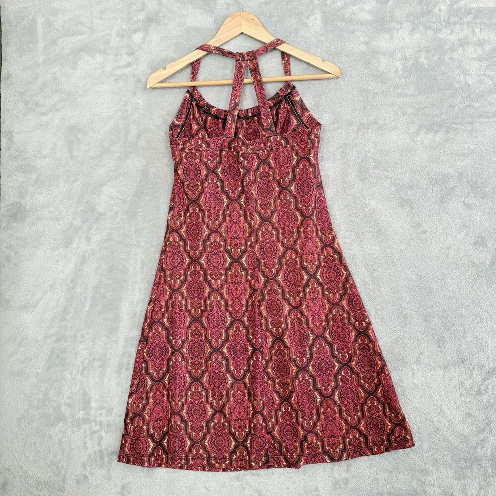 prAna Quinn Racerback Dress Womens S Shelf Bra Athleisure Tennis - Picture 6 of 9